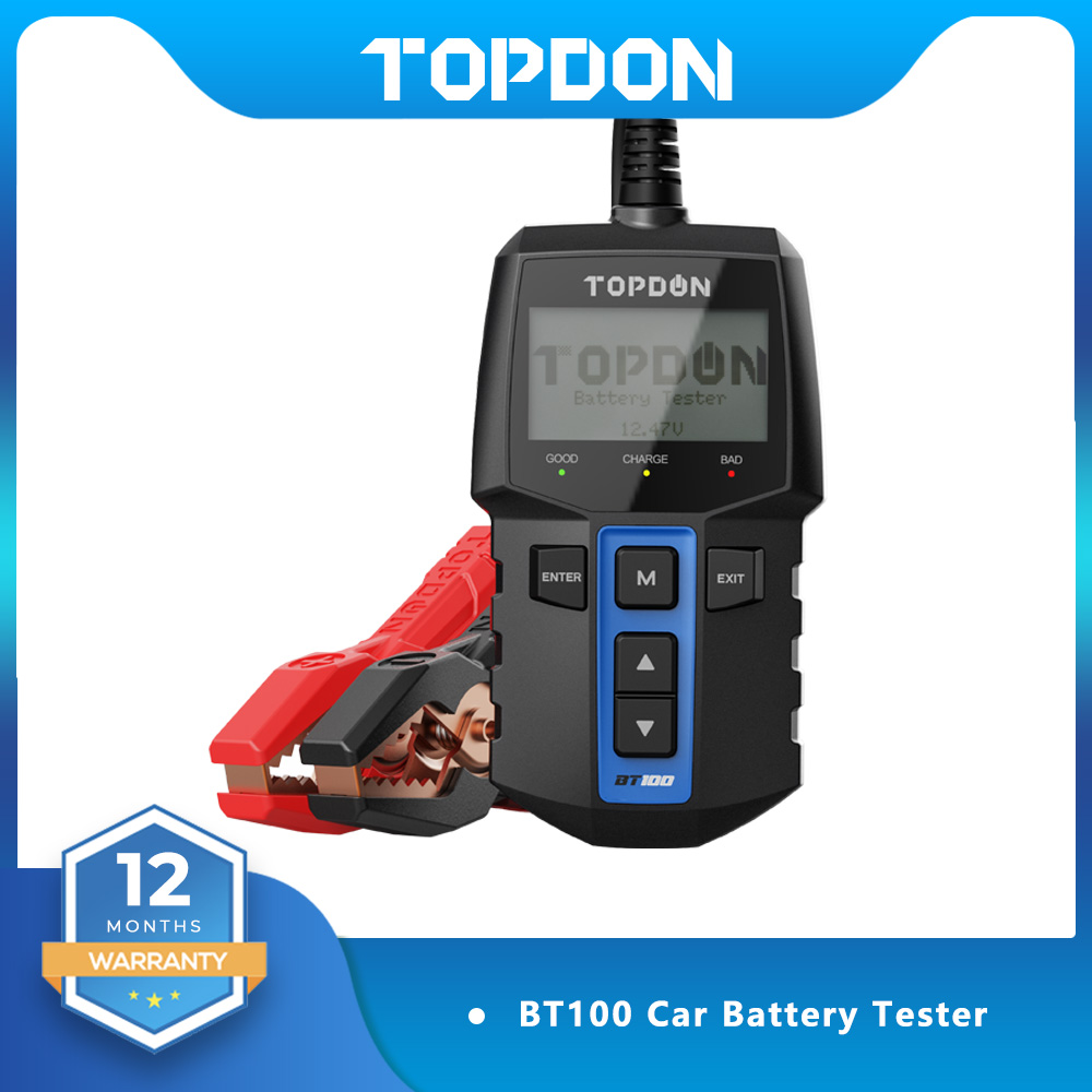 Topdon Tc001 Thermal Camera - TOPDON BT100 12V Tester batteria per