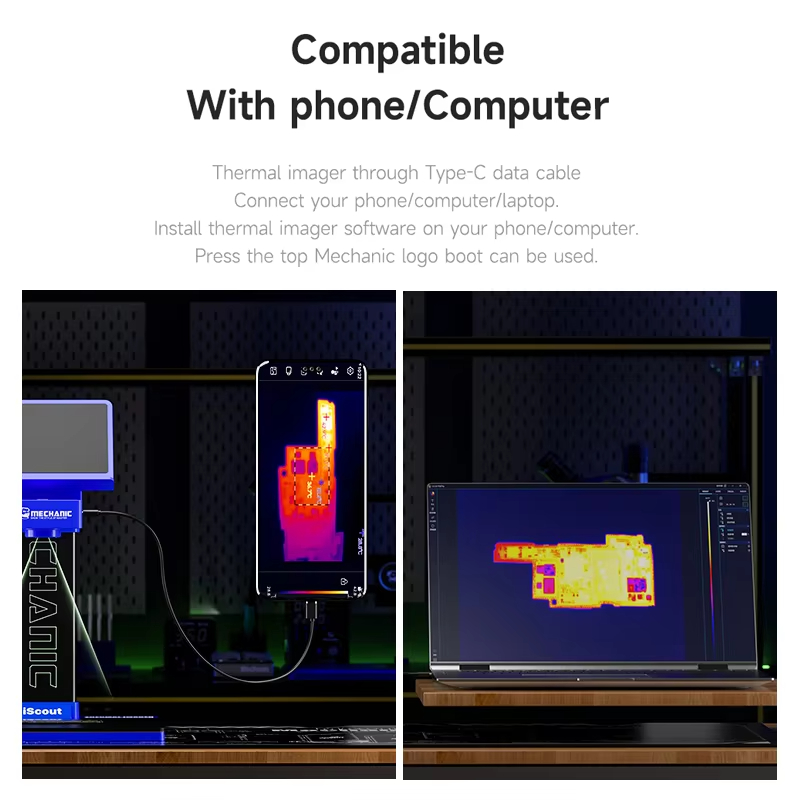 Analizzatore termico 3D Mechan - Thermal Imaging Camera 256X192 recensione e prezzo