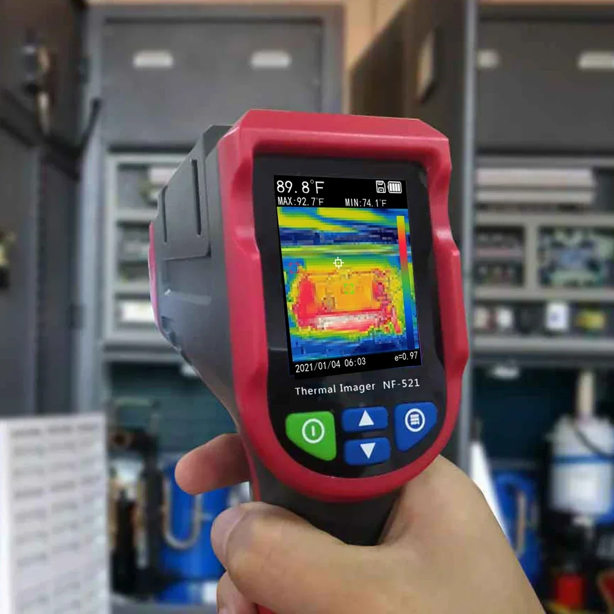 Telecamera termica a infraross - Nf 521 Thermal Imaging Camera recensione e prezzo