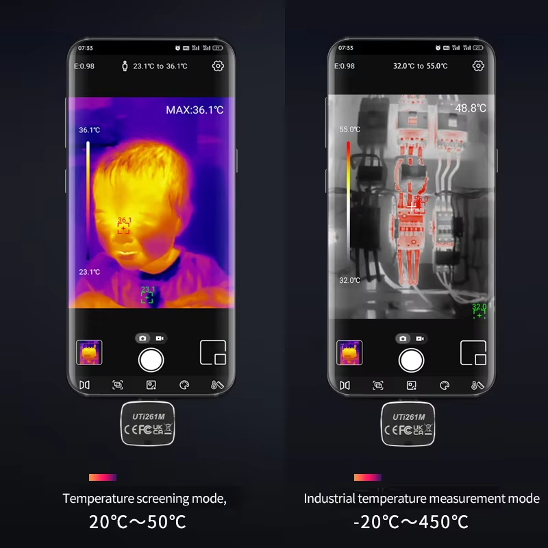 UNI-T UTi261M Termocamera 256x - Thermal Imaging Camera 256X192 recensione e prezzo