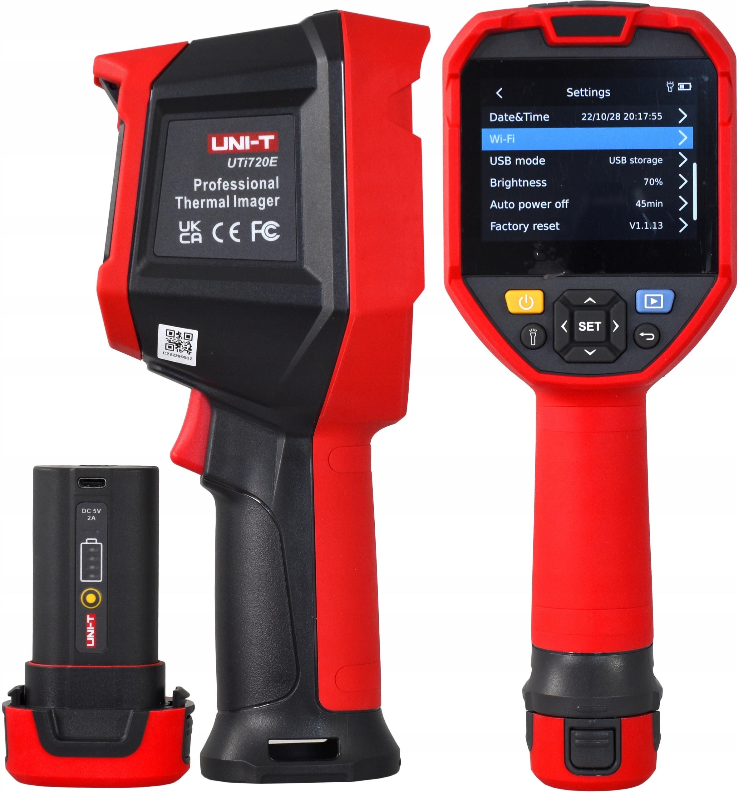 UNI-T UTi720E Termocamera WiFi - Thermal Imaging Camera 256X192 recensione e prezzo