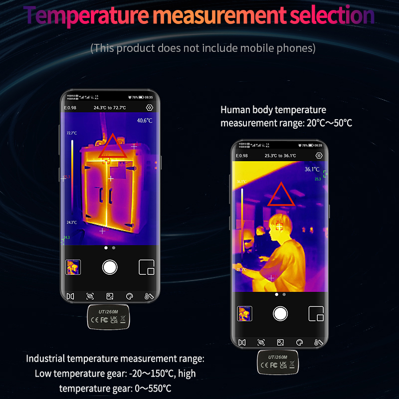 Termocamera UNI-T per cellular - Thermal Imaging Camera 256X192 recensione e prezzo